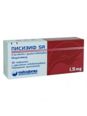 Pisizif SR 1,5 mg. 30 tablets